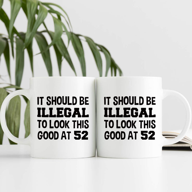 52nd Birthday Gifts for Women - 1967 Birthday Gifts for Women, 52 Years Old Birthday Gifts Coffee Mug for Mom, Wife, Friend, Sister, Her, Colleague, Coworker - 11oz