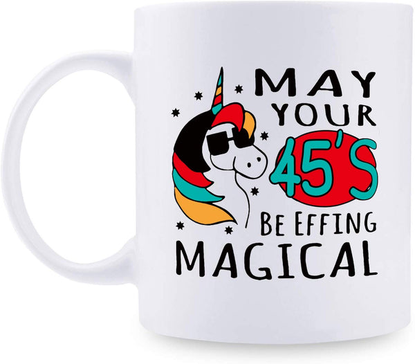 45th Birthday Gifts for Men - 1974 Birthday Gifts for Men, 45 Years Old Birthday Gifts Coffee Mug for Dad, Husband, Friend, Brother, Him, Colleague, Coworker - 11oz