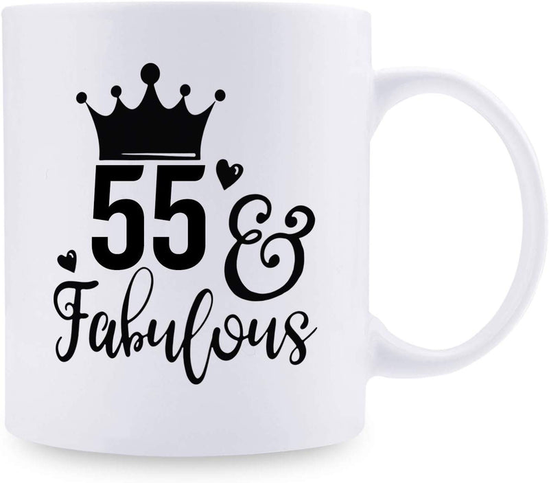 55th Birthday Gifts for Men - 1964 Birthday Gifts for Men, 55 Years Old Birthday Gifts Coffee Mug for Dad, Husband, Friend, Brother, Him, Colleague, Coworker - 11oz