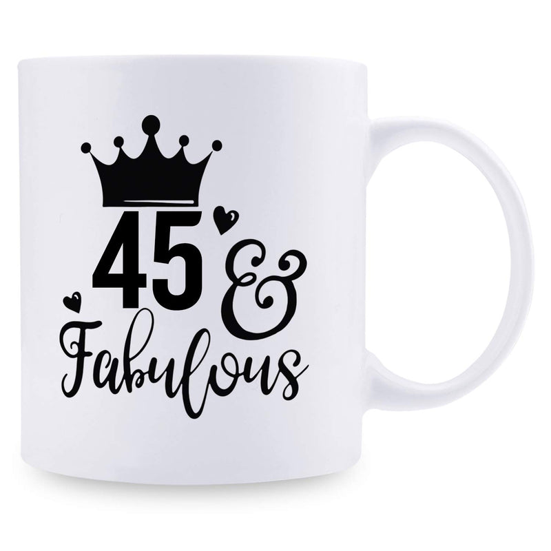 45th Birthday Gifts for Men - 1974 Birthday Gifts for Men, 45 Years Old Birthday Gifts Coffee Mug for Dad, Husband, Friend, Brother, Him, Colleague, Coworker - 11oz