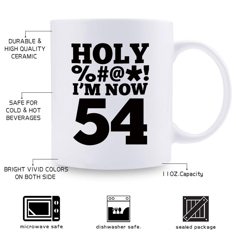 54th Birthday Gifts for Men - 1965 Birthday Gifts for Men, 54 Years Old Birthday Gifts Coffee Mug for Dad, Husband, Friend, Brother, Him, Colleague, Coworker, HOLY MUG - 11oz