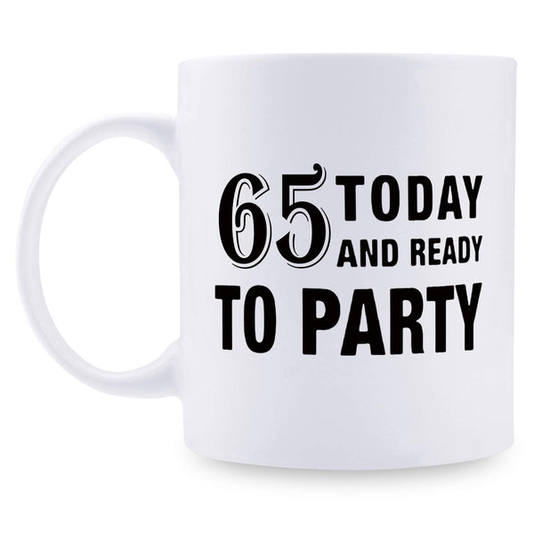 65th Birthday Gifts for Men - 1954 Birthday Gifts for Men, 65 Years Old Birthday Gifts Coffee Mug for Dad, Husband, Friend, Brother, Him, Colleague, Coworker - 11oz