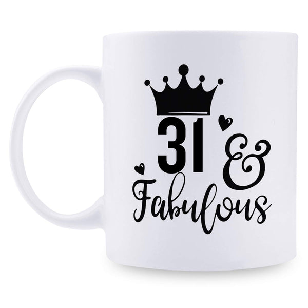 31st Birthday Gifts for Men - 1988 Birthday Gifts for Men, 31 Years Old Birthday Gifts Coffee Mug for Dad, Husband, Friend, Brother, Him, Colleague, Coworker - 11oz