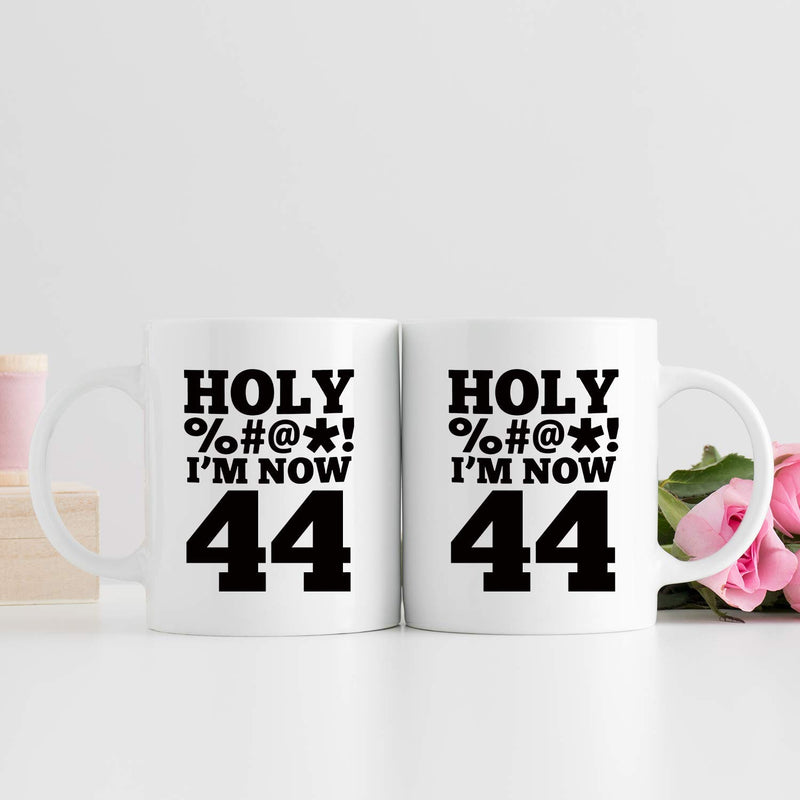 44th Birthday Gifts for Men - 1975 Birthday Gifts for Men, 44 Years Old Birthday Gifts Coffee Mug for Dad, Husband, Friend, Brother, Him, Colleague, Coworker, HOLY MUG - 11oz