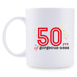 50th Birthday Gifts for Men - 1969 Birthday Gifts for Men, 50 Years Old Birthday Gifts Coffee Mug for Dad, Husband, Friend, Brother, Him, Colleague, Coworker - 11oz