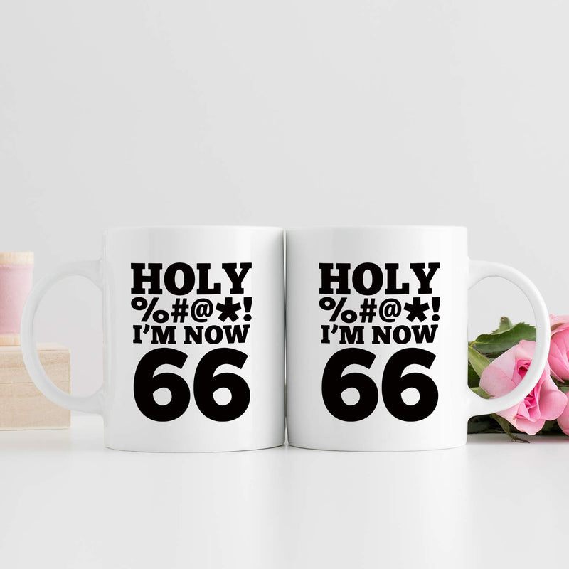 66th Birthday Gifts for Women - 1953 Birthday Gifts for Women, 66 Years Old Birthday Gifts Coffee Mug for Mom, Wife, Friend, Sister, Her, Colleague, Coworker, HOLY MUG - 11oz