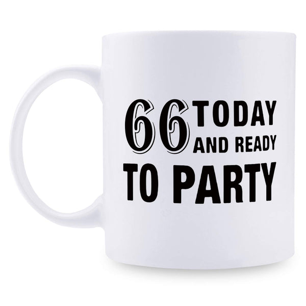 66th Birthday Gifts for Men - 1953 Birthday Gifts for Men, 66 Years Old Birthday Gifts Coffee Mug for Dad, Husband, Friend, Brother, Him, Colleague, Coworker - 11oz