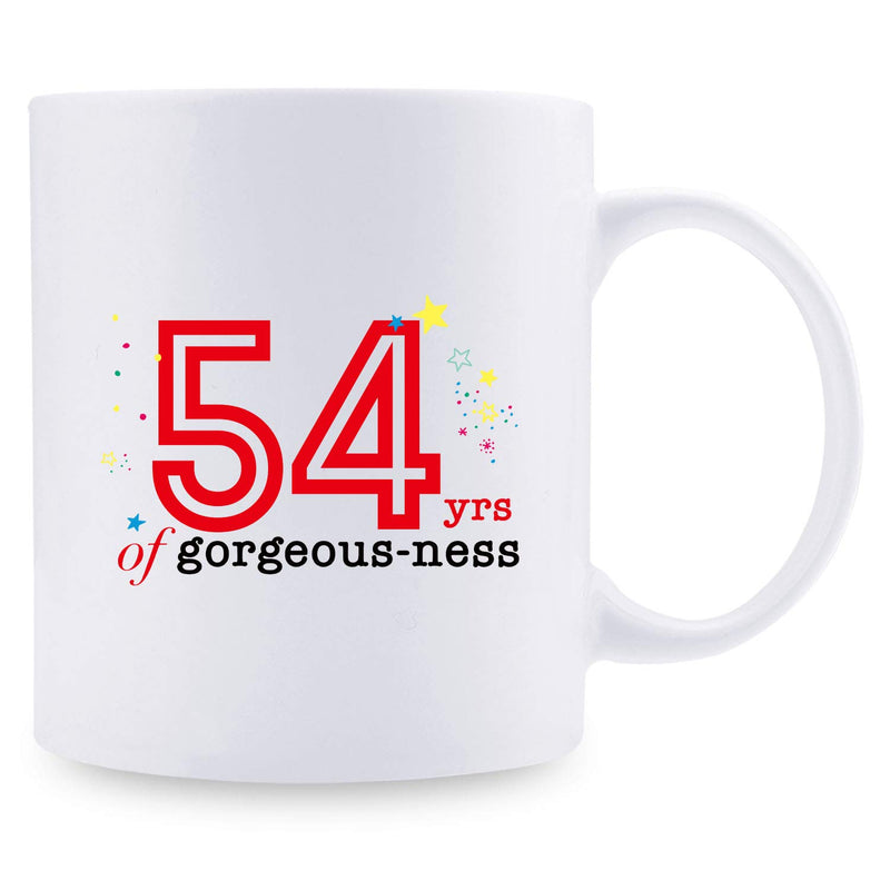 54th Birthday Gifts for Men - 1965 Birthday Gifts for Men, 54 Years Old Birthday Gifts Coffee Mug for Dad, Husband, Friend, Brother, Him, Colleague, Coworker - 11oz