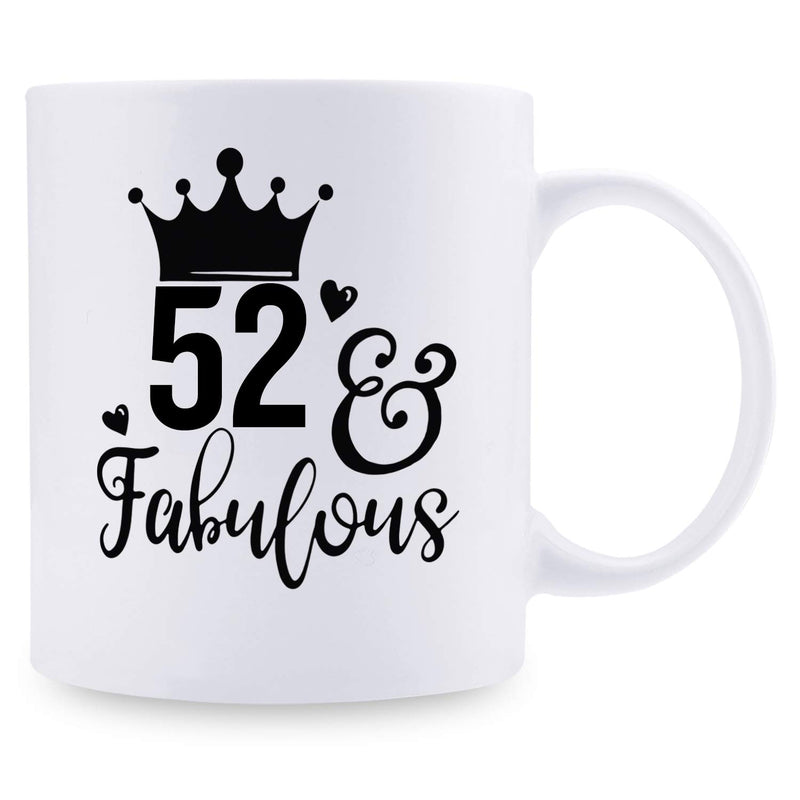 52nd Birthday Gifts for Men - 1967 Birthday Gifts for Men, 52 Years Old Birthday Gifts Coffee Mug for Dad, Husband, Friend, Brother, Him, Colleague, Coworker - 11oz