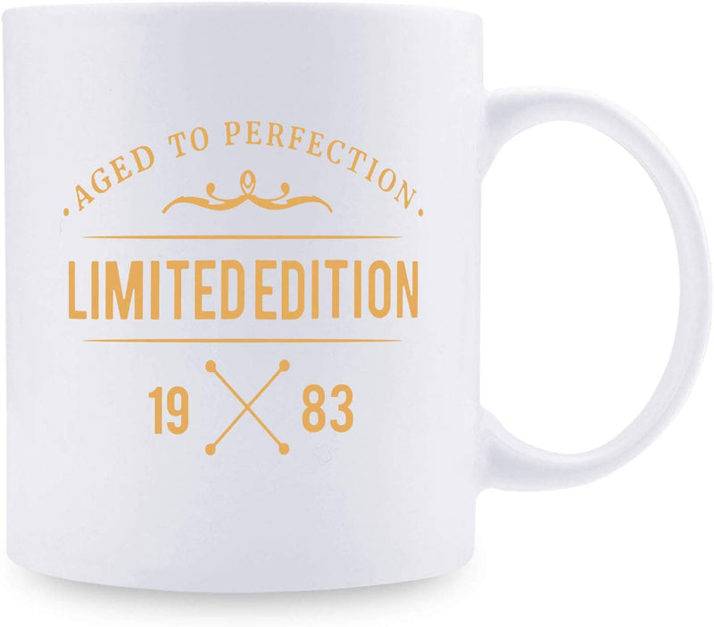 36th Birthday Gifts for Women - 1983 Birthday Gifts for Women, 36 Years Old Birthday Gifts Coffee Mug for Mom, Wife, Friend, Sister, Her, Colleague, Coworker,limited edition mug - 11oz