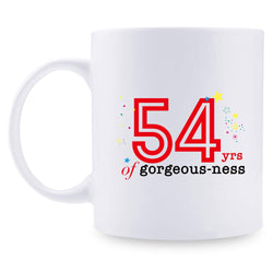 54th Birthday Gifts for Men - 1965 Birthday Gifts for Men, 54 Years Old Birthday Gifts Coffee Mug for Dad, Husband, Friend, Brother, Him, Colleague, Coworker - 11oz