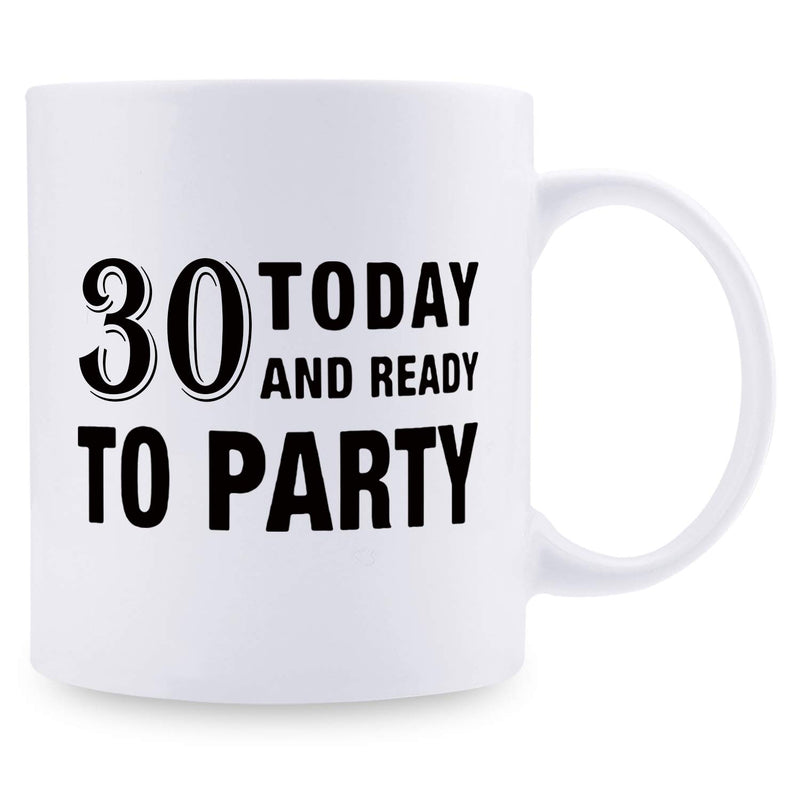 30th Birthday Gifts for Men - 1989 Birthday Gifts for Men, 30 Years Old Birthday Gifts Coffee Mug for Dad, Husband, Friend, Brother, Him, Colleague, Coworker - 11oz