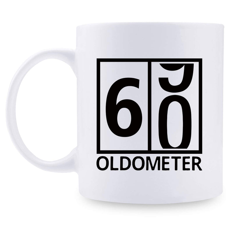 60th Birthday Gifts for Women - 1959 Birthday Gifts for Women, 60 Years Old Birthday Gifts Coffee Mug for Mom, Wife, Friend, Sister, Her, Colleague, Coworker, Oldometer Mug - 11oz