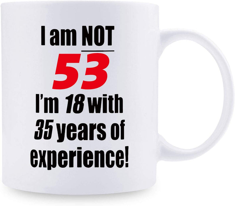 53rd Birthday Gifts for Women - 1966 Birthday Gifts for Women, 53 Years Old Birthday Gifts Coffee Mug for Mom, Wife, Friend, Sister, Her, Colleague, Coworker - 11oz