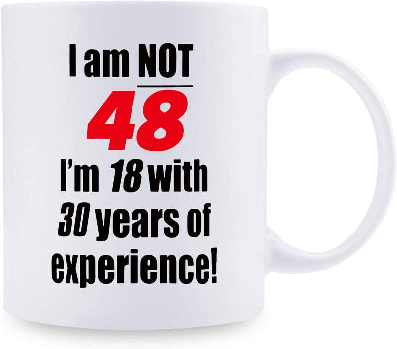 48th Birthday Gifts for Men - 1971 Birthday Gifts for Men, 48 Years Old Birthday Gifts Coffee Mug for Dad, Husband, Friend, Brother, Him, Colleague, Coworker - 11oz