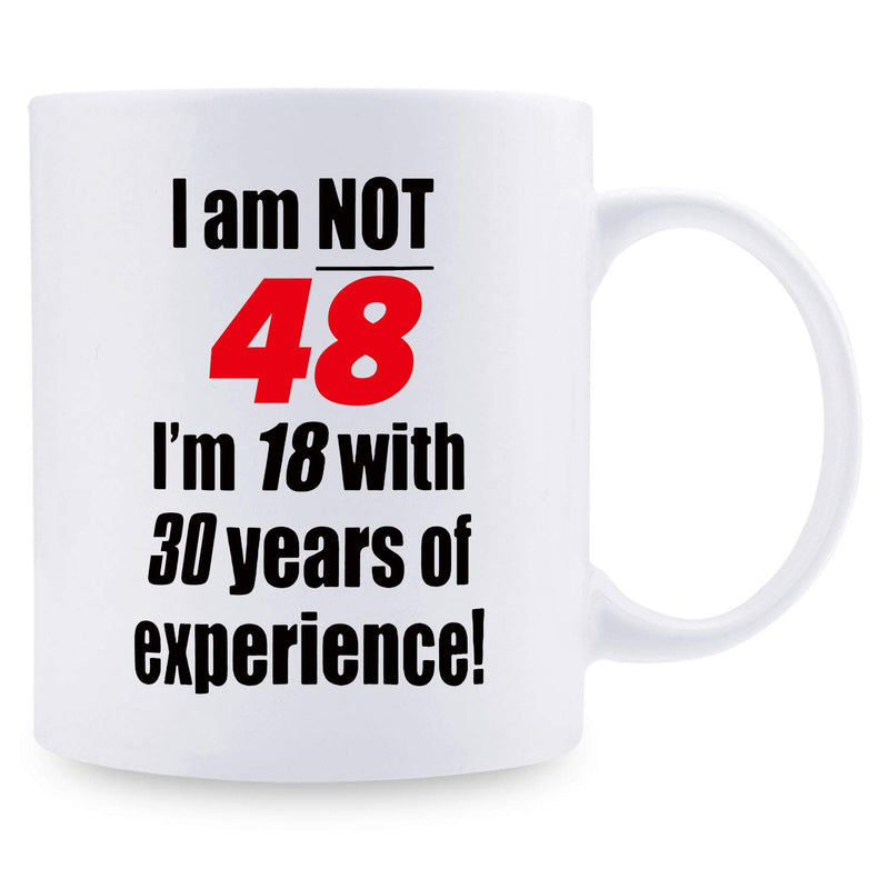 48th Birthday Gifts for Women - 1971 Birthday Gifts for Women, 48 Years Old Birthday Gifts Coffee Mug for Mom, Wife, Friend, Sister, Her, Colleague, Coworker - 11oz