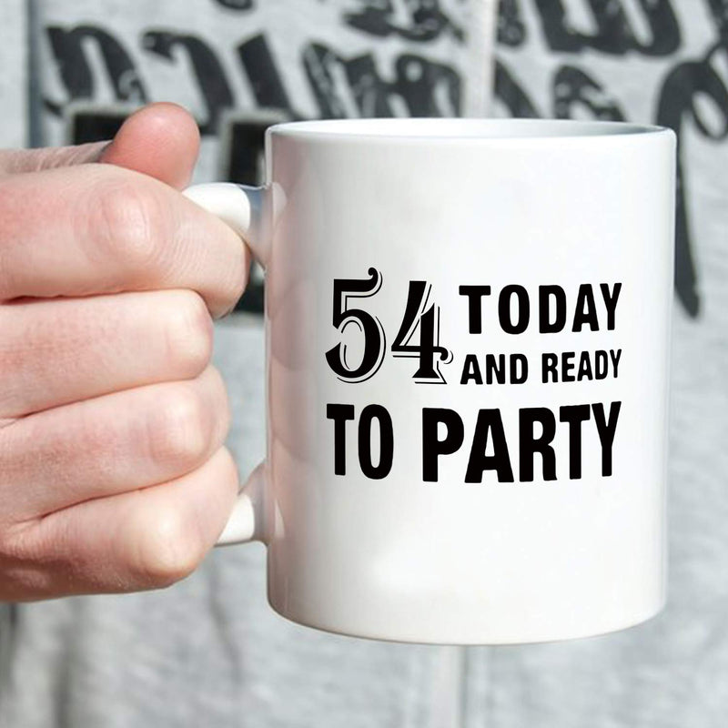 54th Birthday Gifts for Men - 1965 Birthday Gifts for Men, 54 Years Old Birthday Gifts Coffee Mug for Dad, Husband, Friend, Brother, Him, Colleague, Coworker - 11oz