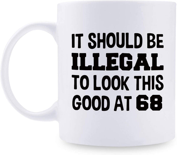 68th Birthday Gifts for Women - 1951 Birthday Gifts for Women, 68 Years Old Birthday Gifts Coffee Mug for Mom, Wife, Friend, Sister, Her, Colleague, Coworker - 11oz