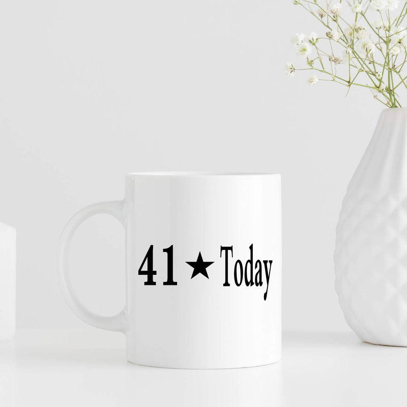 41st Birthday Gifts for Women - 1978 Birthday Gifts for Women, 41 Years Old Birthday Gifts Coffee Mug for Mom, Wife, Friend, Sister, Her, Colleague, Coworker - 11oz