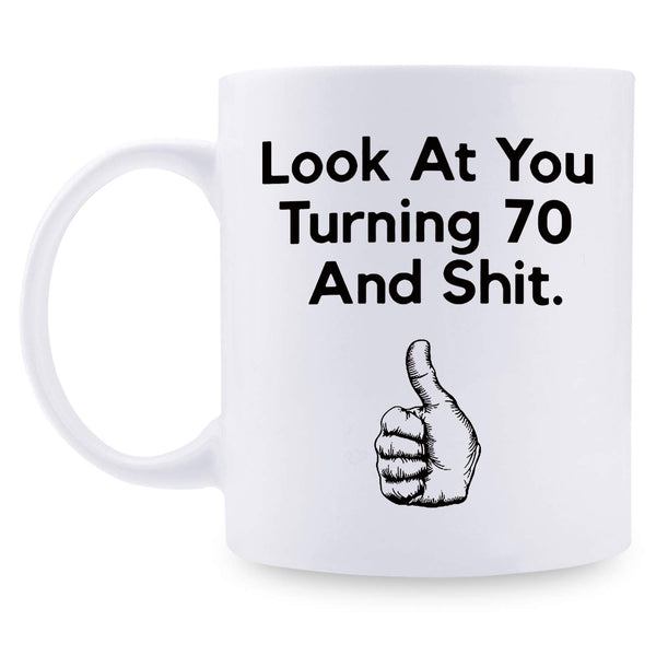 70th Birthday Gifts for Women - 1949 Birthday Gifts for Women, 70 Years Old Birthday Gifts Coffee Mug for Mom, Wife, Friend, Sister, Her, Colleague, Coworker - 11oz