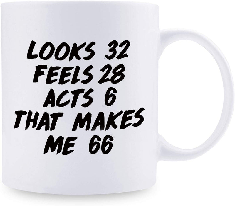 66th Birthday Gifts for Women - 1953 Birthday Gifts for Women, 66 Years Old Birthday Gifts Coffee Mug for Mom, Wife, Friend, Sister, Her, Colleague, Coworker - 11oz