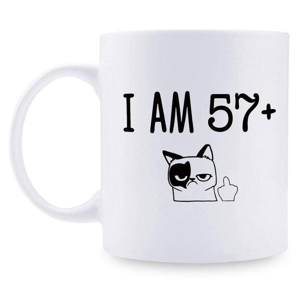 58th Birthday Gifts for Women - 1961 Birthday Gifts for Women, 58 Years Old Birthday Gifts Coffee Mug for Mom, Wife, Friend, Sister, Her, Colleague, Coworker - 11oz