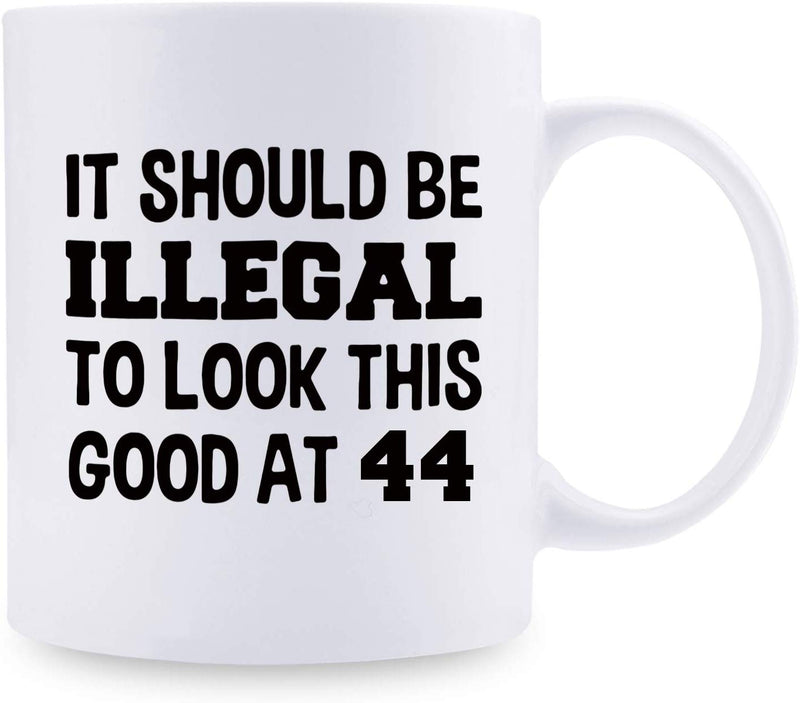 44th Birthday Gifts for Men - 1975 Birthday Gifts for Men, 44 Years Old Birthday Gifts Coffee Mug for Dad, Husband, Friend, Brother, Him, Colleague, Coworker - 11oz