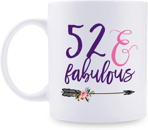 52nd Birthday Gifts for Men - 1967 Birthday Gifts for Men, 52 Years Old Birthday Gifts Coffee Mug for Dad, Husband, Friend, Brother, Him, Colleague, Coworker - 11oz