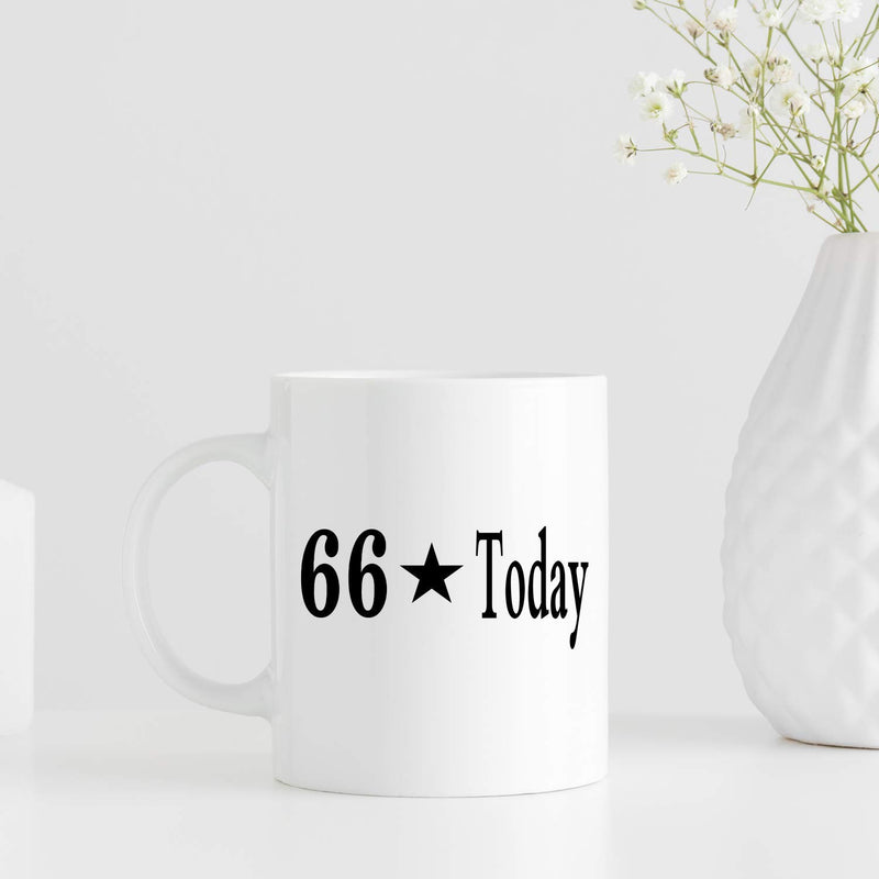 66th Birthday Gifts for Women - 1953 Birthday Gifts for Women, 66 Years Old Birthday Gifts Coffee Mug for Mom, Wife, Friend, Sister, Her, Colleague, Coworker - 11oz