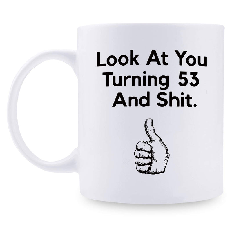 53rd Birthday Gifts for Women - 1966 Birthday Gifts for Women, 53 Years Old Birthday Gifts Coffee Mug for Mom, Wife, Friend, Sister, Her, Colleague, Coworker - 11oz