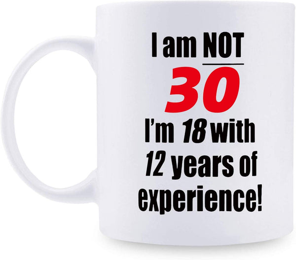 30th Birthday Gifts for Women - 1989 Birthday Gifts for Women, 30 Years Old Birthday Gifts Coffee Mug for Mom, Wife, Friend, Sister, Her, Colleague, Coworker - 11oz