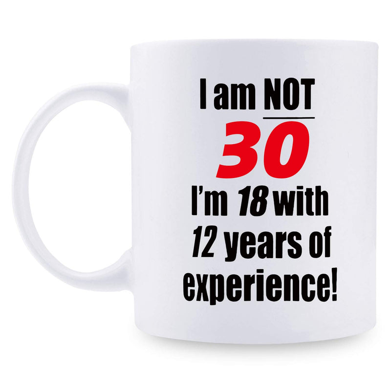 30th Birthday Gifts for Men - 1989 Birthday Gifts for Men, 30 Years Old Birthday Gifts Coffee Mug for Dad, Husband, Friend, Brother, Him, Colleague, Coworker - 11oz