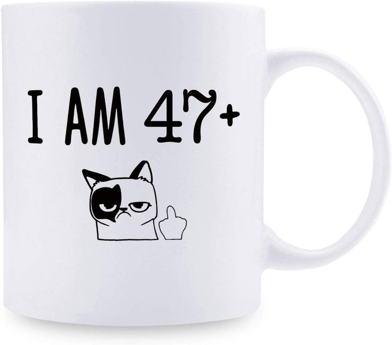 48th Birthday Gifts for Women - 1971 Birthday Gifts for Women, 48 Years Old Birthday Gifts Coffee Mug for Mom, Wife, Friend, Sister, Her, Colleague, Coworker - 11oz