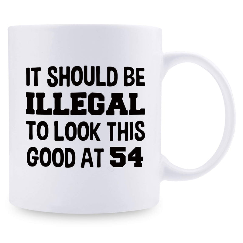 54th Birthday Gifts for Men - 1965 Birthday Gifts for Men, 54 Years Old Birthday Gifts Coffee Mug for Dad, Husband, Friend, Brother, Him, Colleague, Coworker - 11oz