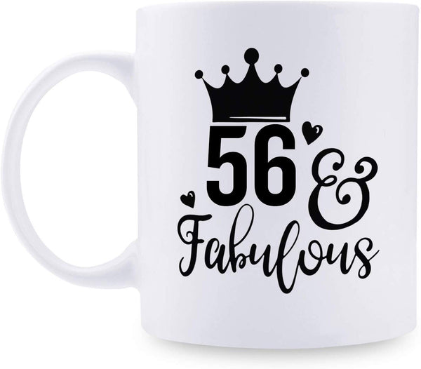 56th Birthday Gifts for Men - 1963 Birthday Gifts for Men, 56 Years Old Birthday Gifts Coffee Mug for Dad, Husband, Friend, Brother, Him, Colleague, Coworker - 11oz