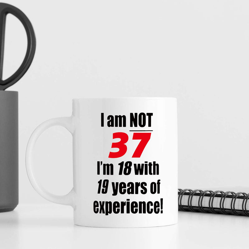 37th Birthday Gifts for Women - 1982 Birthday Gifts for Women, 37 Years Old Birthday Gifts Coffee Mug for Mom, Wife, Friend, Sister, Her, Colleague, Coworker - 11oz