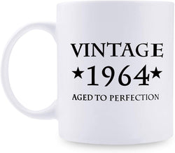 55th Birthday Gifts for Women - 1964 Birthday Gifts for Women, 55 Years Old Birthday Gifts Coffee Mug for Mom, Wife, Friend, Sister, Her, Colleague, Coworker - 11oz