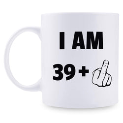 40th Birthday Gifts for Men - 1979 Birthday Gifts for Men, 40 Years Old Birthday Gifts Coffee Mug for Dad, Husband, Friend, Brother, Him, Colleague, Coworker - 11oz