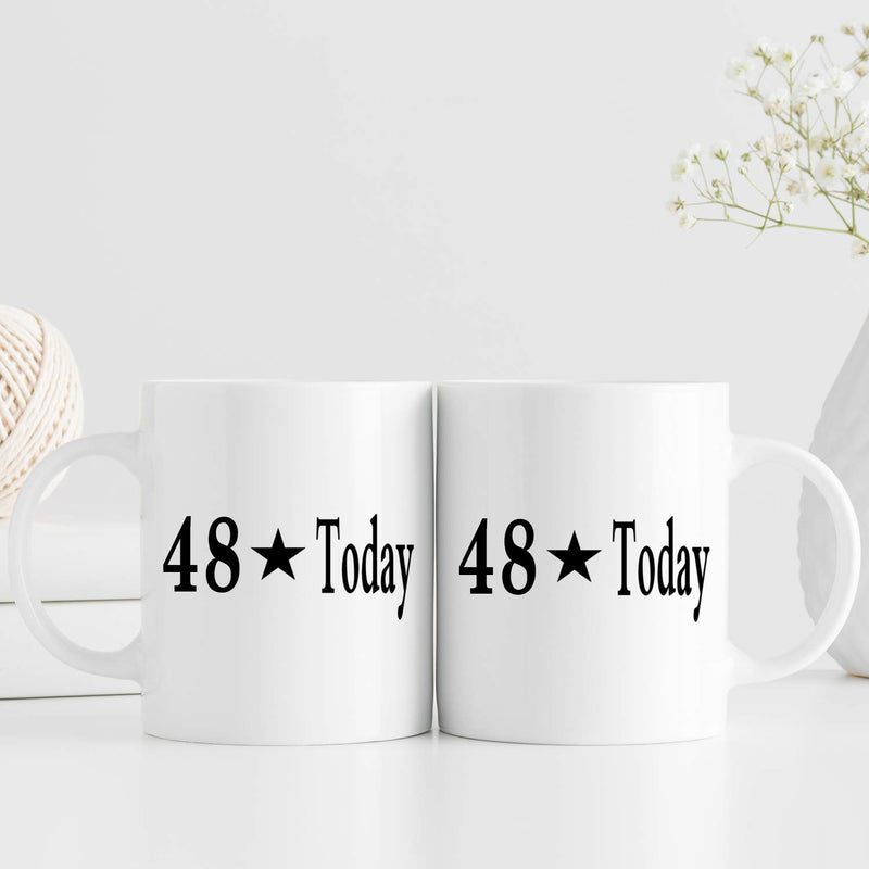 48th Birthday Gifts for Men - 1971 Birthday Gifts for Men, 48 Years Old Birthday Gifts Coffee Mug for Dad, Husband, Friend, Brother, Him, Colleague, Coworker - 11oz