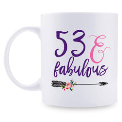 53rd Birthday Gifts for Men - 1966 Birthday Gifts for Men, 53 Years Old Birthday Gifts Coffee Mug for Dad, Husband, Friend, Brother, Him, Colleague, Coworker - 11oz