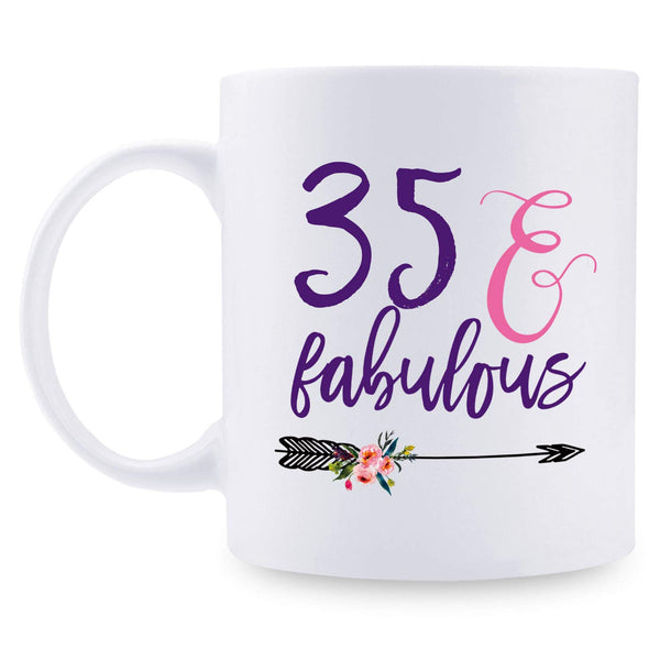 35th Birthday Gifts for Men - 1984 Birthday Gifts for Men, 35 Years Old Birthday Gifts Coffee Mug for Dad, Husband, Friend, Brother, Him, Colleague, Coworker - 11oz