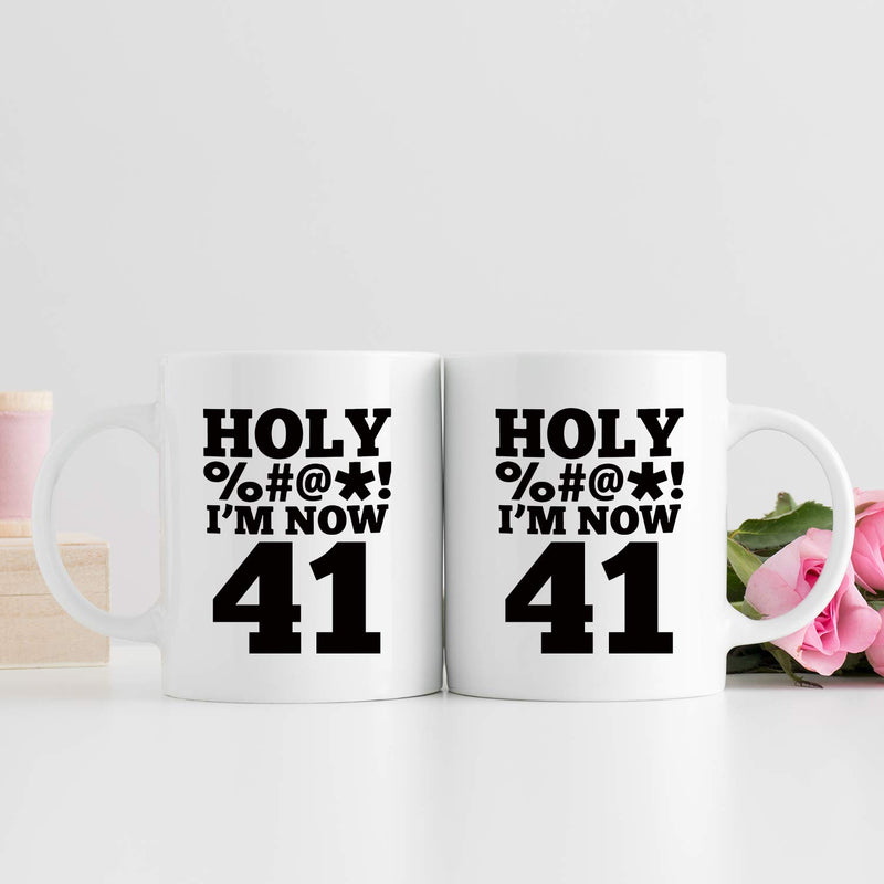 41st Birthday Gifts for Women - 1978 Birthday Gifts for Women, 41 Years Old Birthday Gifts Coffee Mug for Mom, Wife, Friend, Sister, Her, Colleague, Coworker, HOLY MUG- 11oz