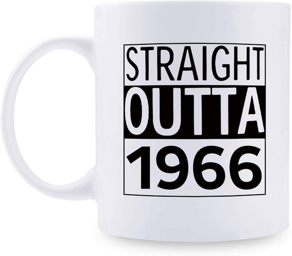 53rd Birthday Gifts for Men - 1966 Birthday Gifts for Men, 53 Years Old Birthday Gifts Coffee Mug for Dad, Husband, Friend, Brother, Him, Colleague, Coworker - 11oz