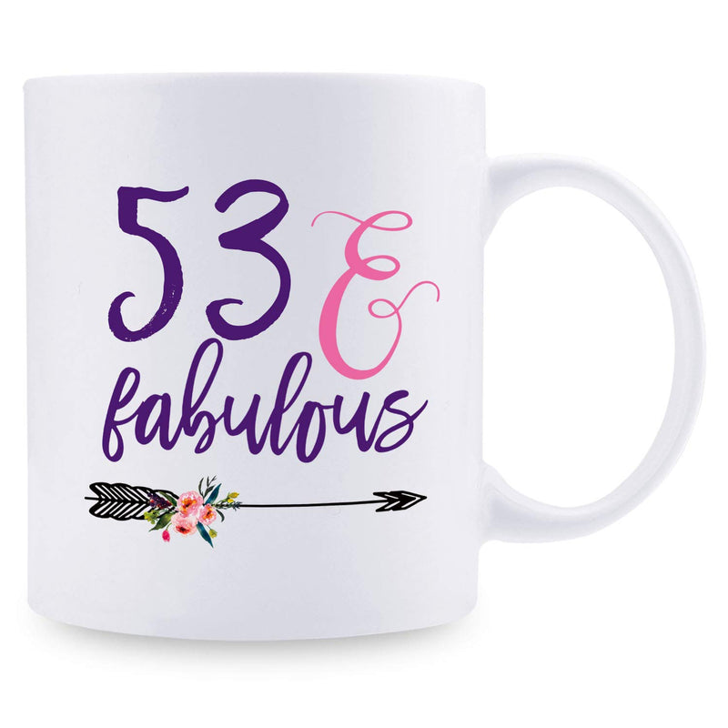 53rd Birthday Gifts for Men - 1966 Birthday Gifts for Men, 53 Years Old Birthday Gifts Coffee Mug for Dad, Husband, Friend, Brother, Him, Colleague, Coworker - 11oz