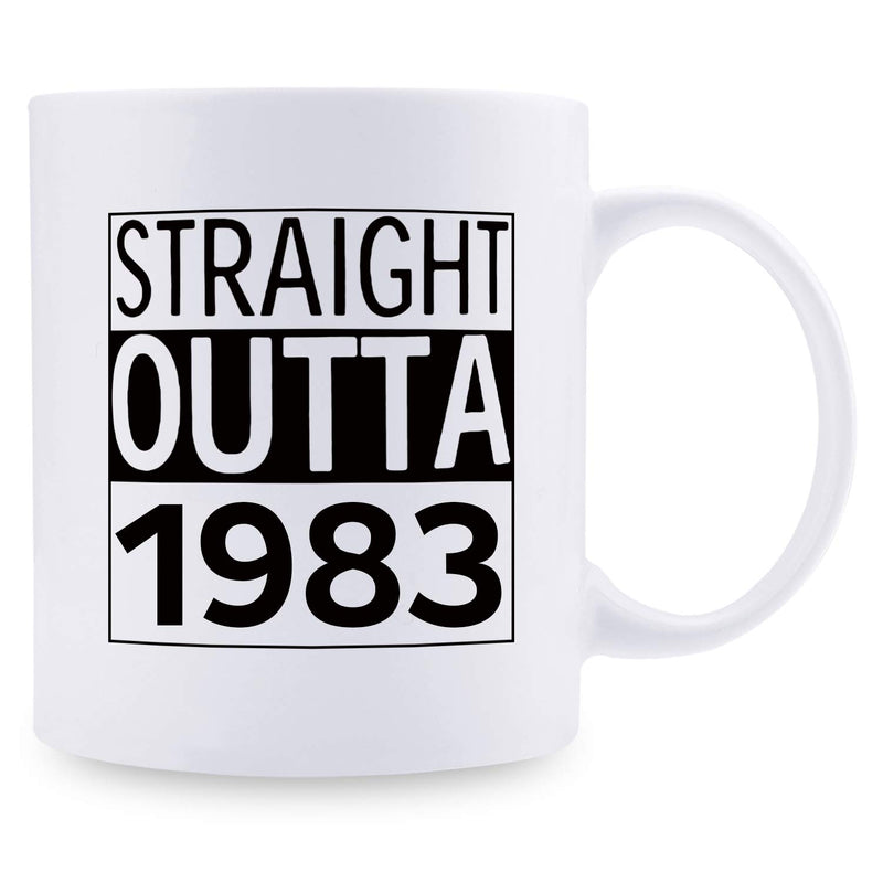 36th Birthday Gifts for Men - 1983 Birthday Gifts for Men, 36 Years Old Birthday Gifts Coffee Mug for Dad, Husband, Friend, Brother, Him, Colleague, Coworker - 11oz