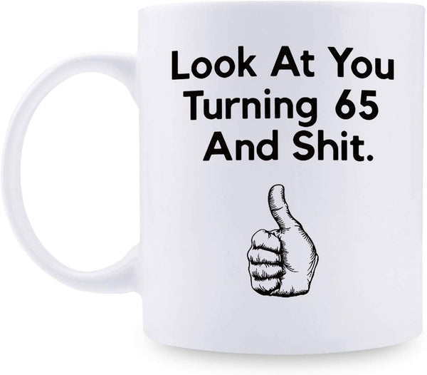 65th Birthday Gifts for Women - 1954 Birthday Gifts for Women, 65 Years Old Birthday Gifts Coffee Mug for Mom, Wife, Friend, Sister, Her, Colleague, Coworker - 11oz