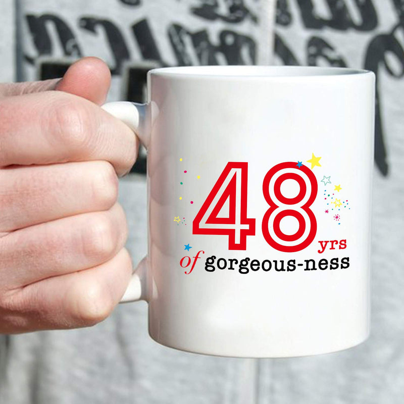 48th Birthday Gifts for Men - 1971 Birthday Gifts for Men, 48 Years Old Birthday Gifts Coffee Mug for Dad, Husband, Friend, Brother, Him, Colleague, Coworker - 11oz