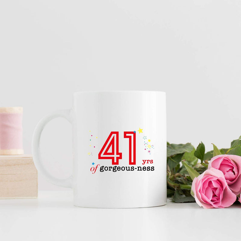 41st Birthday Gifts for Women - 1978 Birthday Gifts for Women, 41 Years Old Birthday Gifts Coffee Mug for Mom, Wife, Friend, Sister, Her, Colleague, Coworker - 11oz