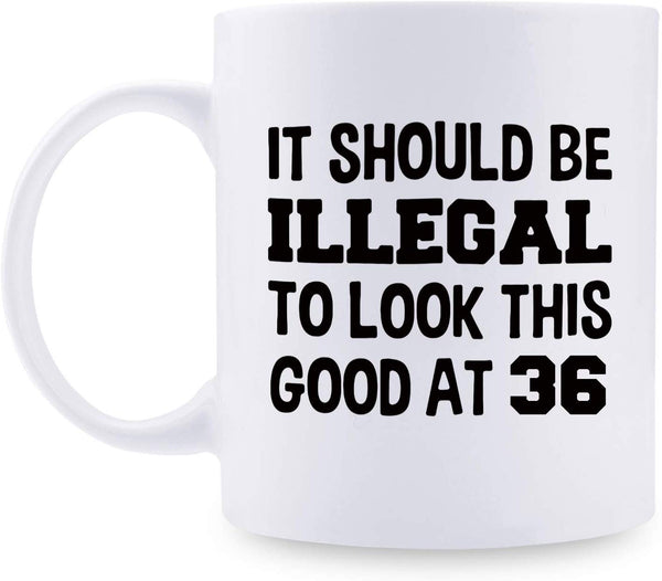 36th Birthday Gifts for Men - 1983 Birthday Gifts for Men, 36 Years Old Birthday Gifts Coffee Mug for Dad, Husband, Friend, Brother, Him, Colleague, Coworker - 11oz