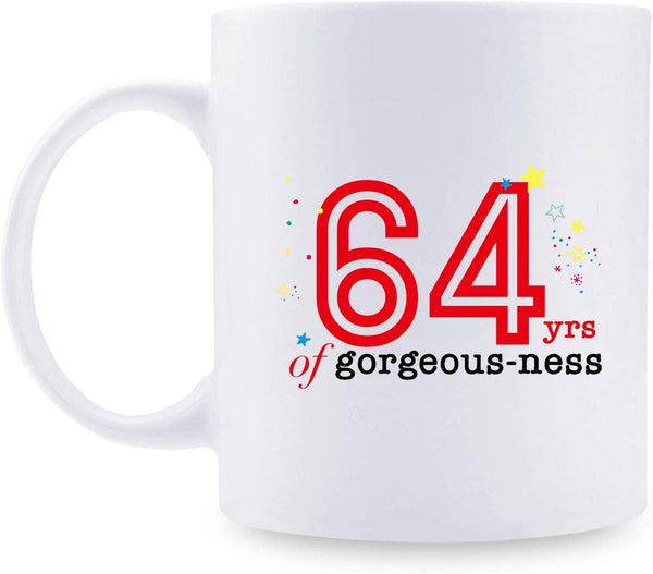 64th Birthday Gifts for Men - 1955 Birthday Gifts for Men, 64 Years Old Birthday Gifts Coffee Mug for Dad, Husband, Friend, Brother, Him, Colleague, Coworker - 11oz